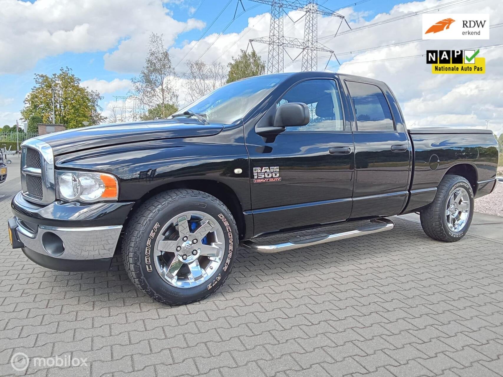 Dodge Ram 1500 Heavy Duty/alle opties/nieuwstaat, Automaat, Gebruikt, Zwart, Vierwielaandrijving