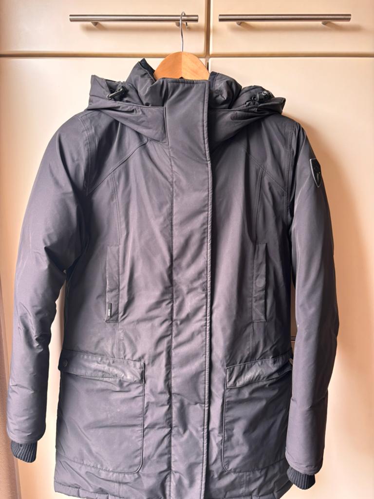 Nobis winterjas dames, Kleding | Dames, Jassen | Winter, Ophalen of Verzenden, Zo goed als nieuw, Maat 38/40 (M), Zwart