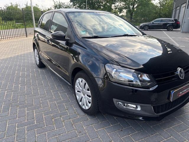 Volkswagen Polo 1.2-12V Bl.M Comfl. (bj 2012), Auto's, Voorwielaandrijving, Euro 5, 967 kg, Zwart