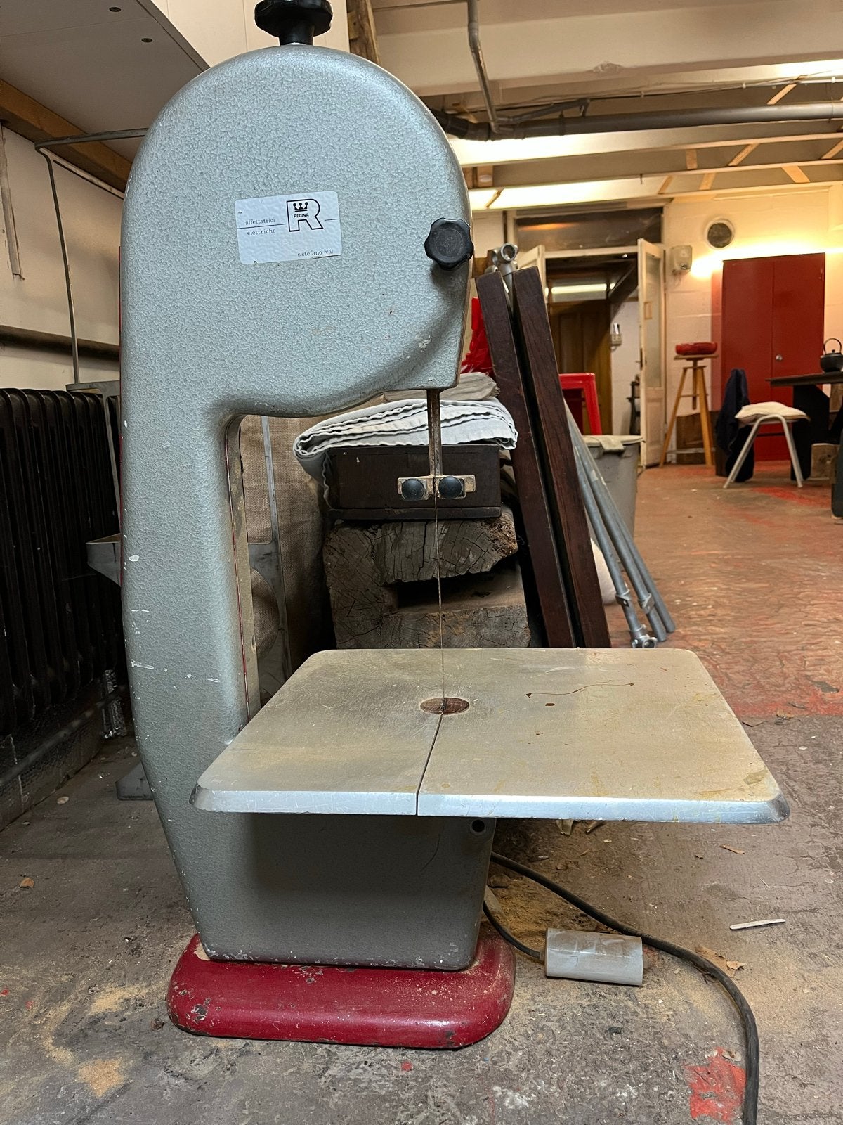 Vintage lintzaag - Ideaal voor houtbewerking, Doe-het-zelf en Verbouw, Ophalen, Gebruikt, 70 mm of meer, 600 tot 1200 watt