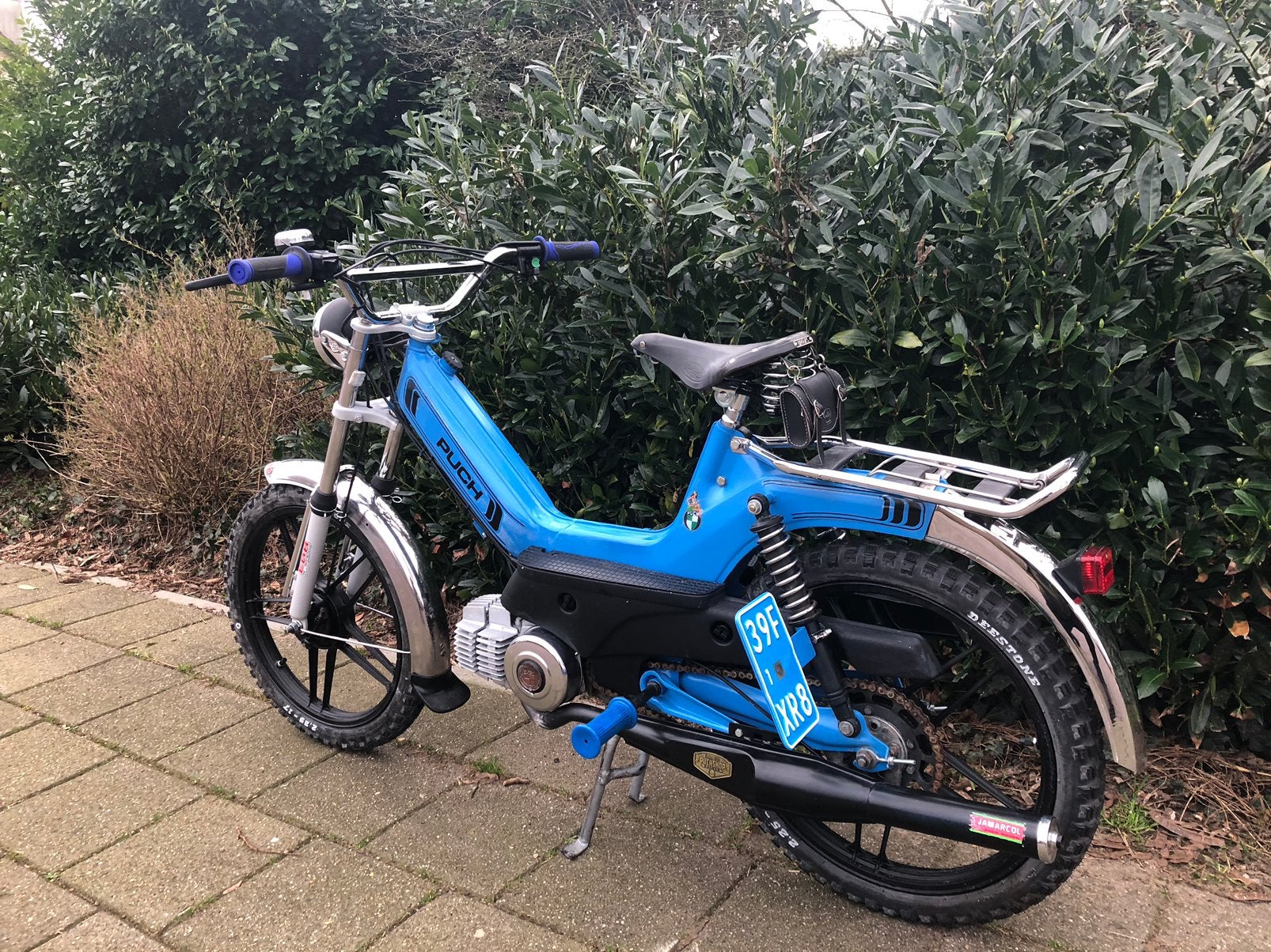 Te koop zeer nette  puch p1  costum, Ophalen, Overige modellen, Maximaal 45 km/u, 49 cc