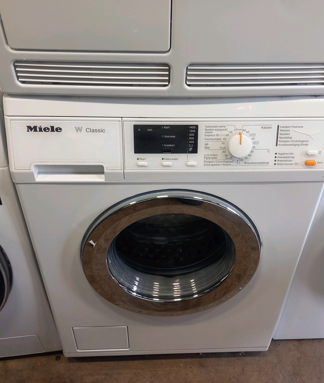 MIELE W Classic 1400toeren wasmachine werkt perfect!, Witgoed en Apparatuur, Ophalen, Gebruikt, Energieklasse A of zuiniger, Voorlader