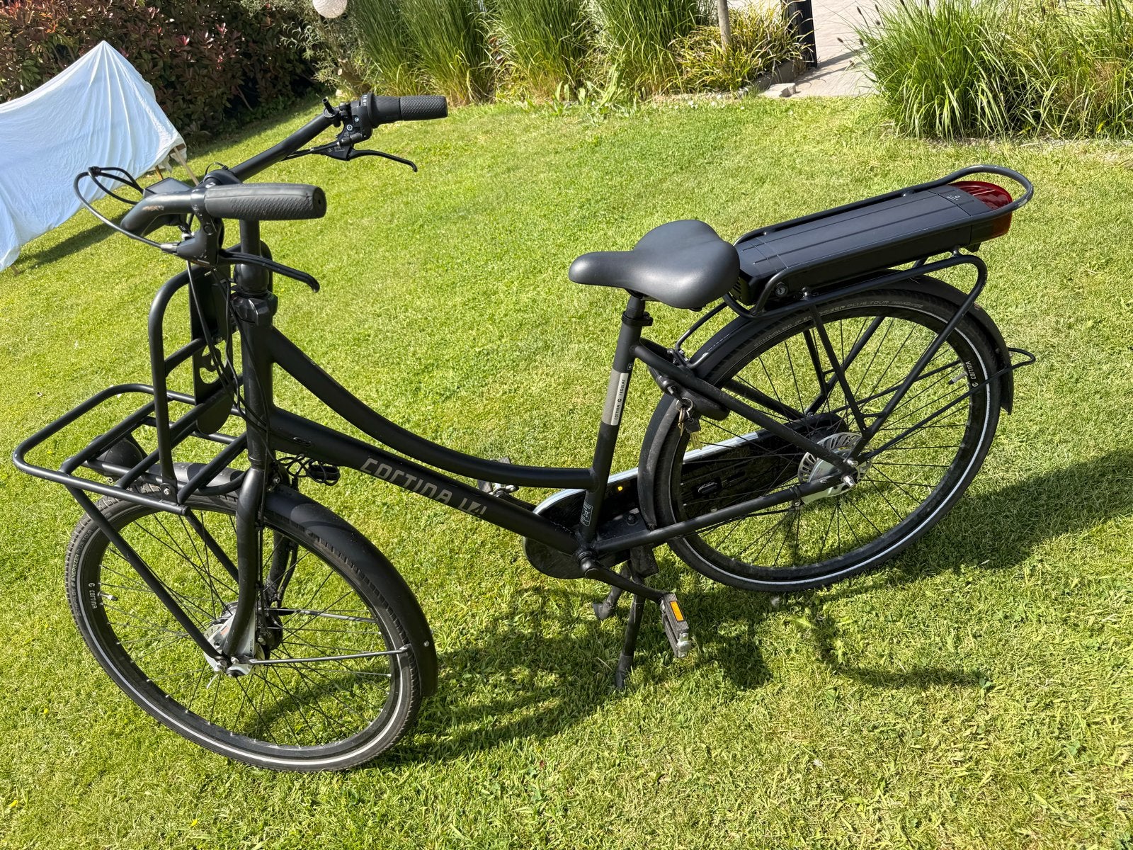 Cortina U4 elektrische fiets - Nieuwe accu/display, 2 jaar g, Fietsen en Brommers, Elektrische fietsen, 47 tot 51 cm, Ophalen