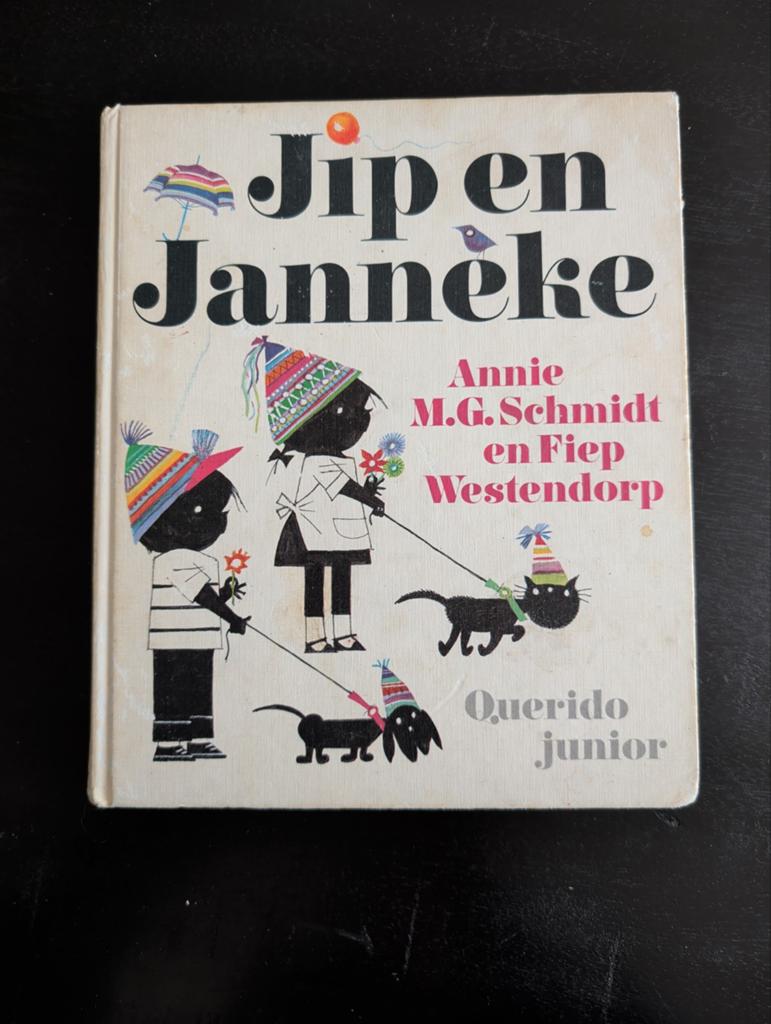 Jip en Janneke - Annie M.G. Schmidt & Fiep Westendorp groot, Ophalen of Verzenden, Gelezen, Annie M.G. Schmidt, Fictie algemeen