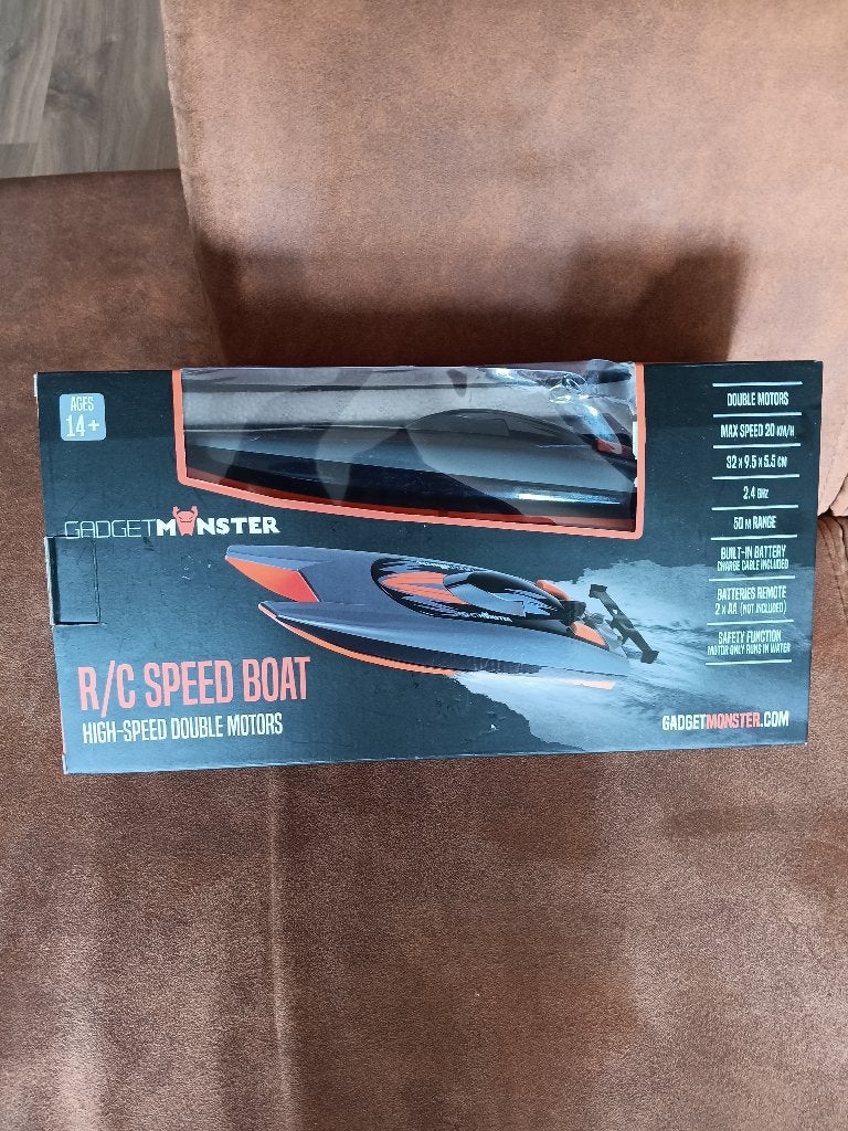 Speed boat met ergonomische afstandsbediening, NIEUW!, Ophalen of Verzenden, Nieuw, Afstandsbediening