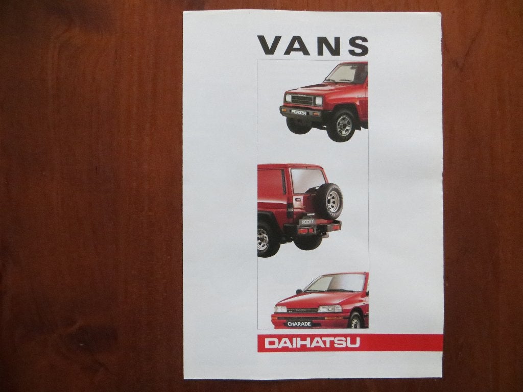 Daihatsu Vans (1992): Feroza, Rocky, Charade, Ophalen of Verzenden, Nieuw, Overige merken