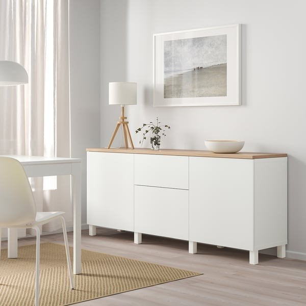 Ikea Besta dressoir mat wit, Ophalen of Verzenden, Jongetje of Meisje