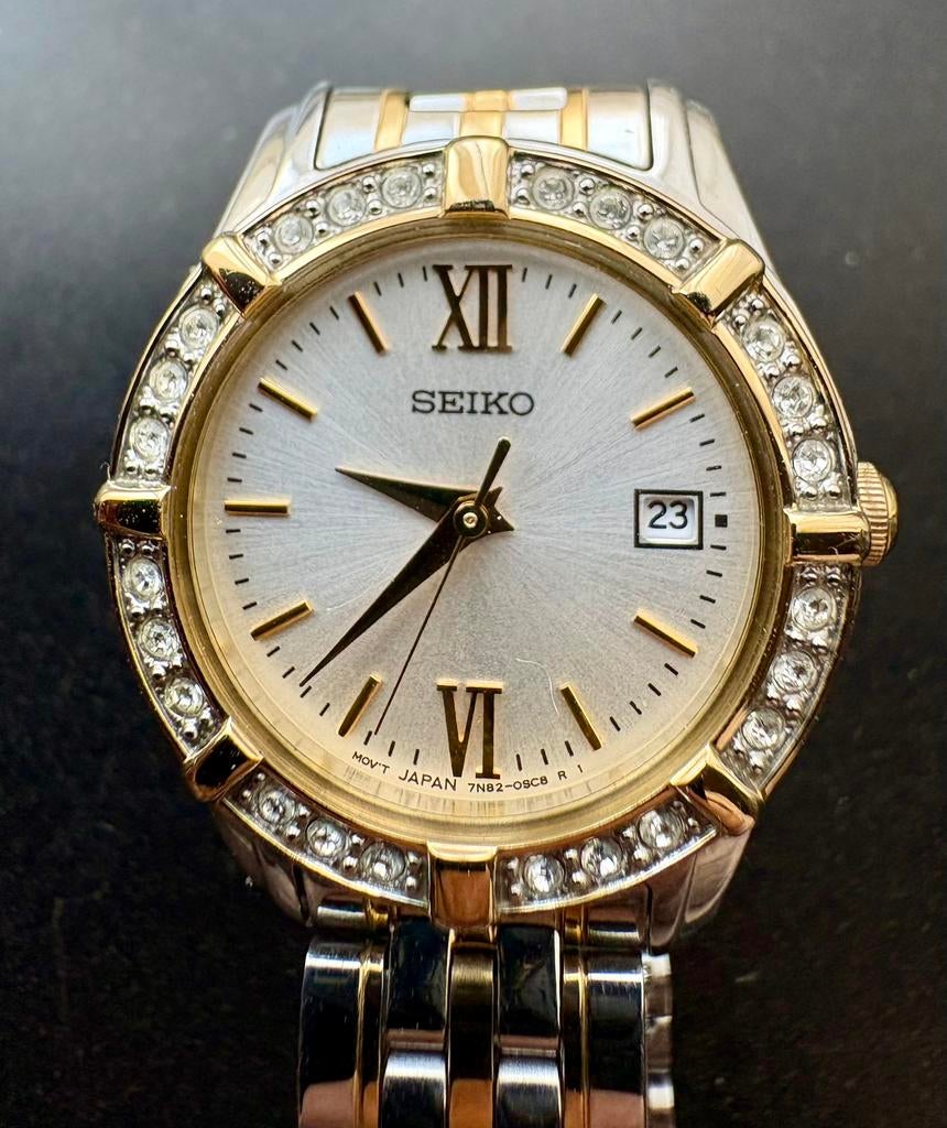 Seiko dames horloge, Ophalen, Zo goed als nieuw, Staal, Seiko