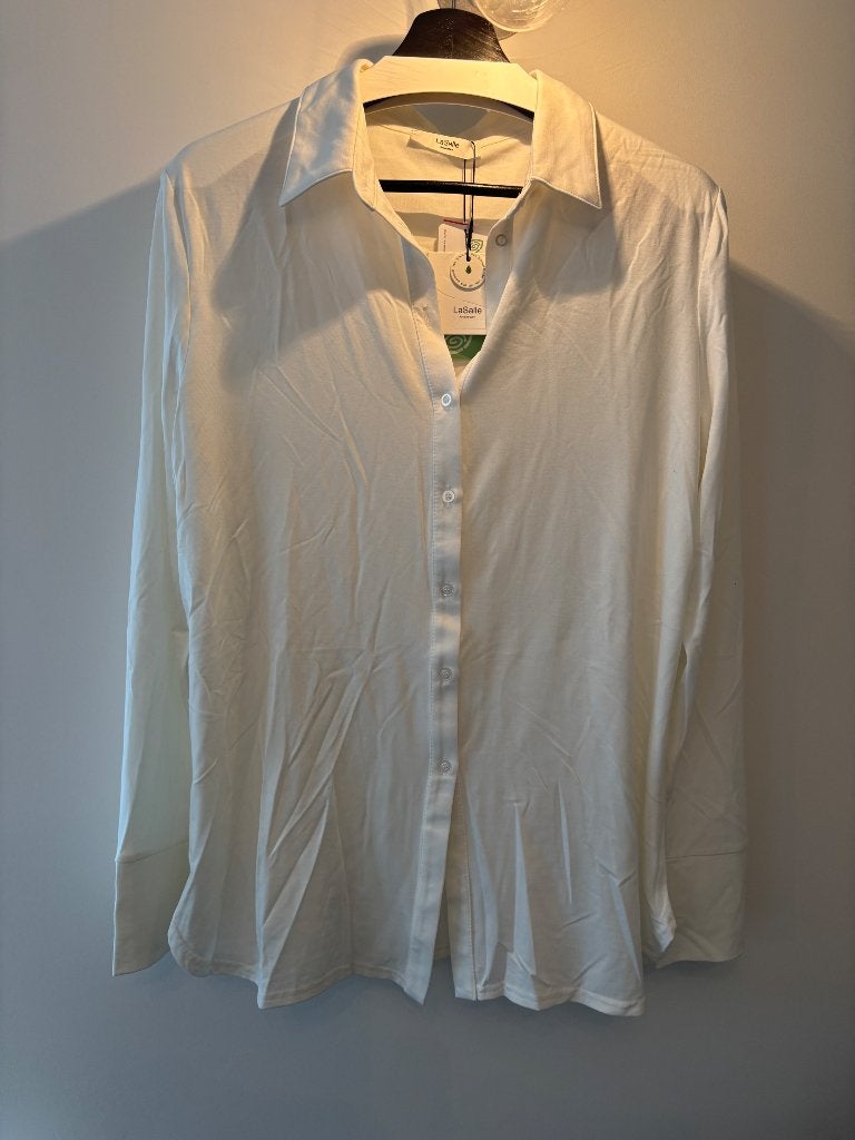 LA SALLE AMSTERDAM: Blouse Panna 44 - nieuw!, Beige, Maat 42/44 (L), Nieuw, Ophalen of Verzenden
