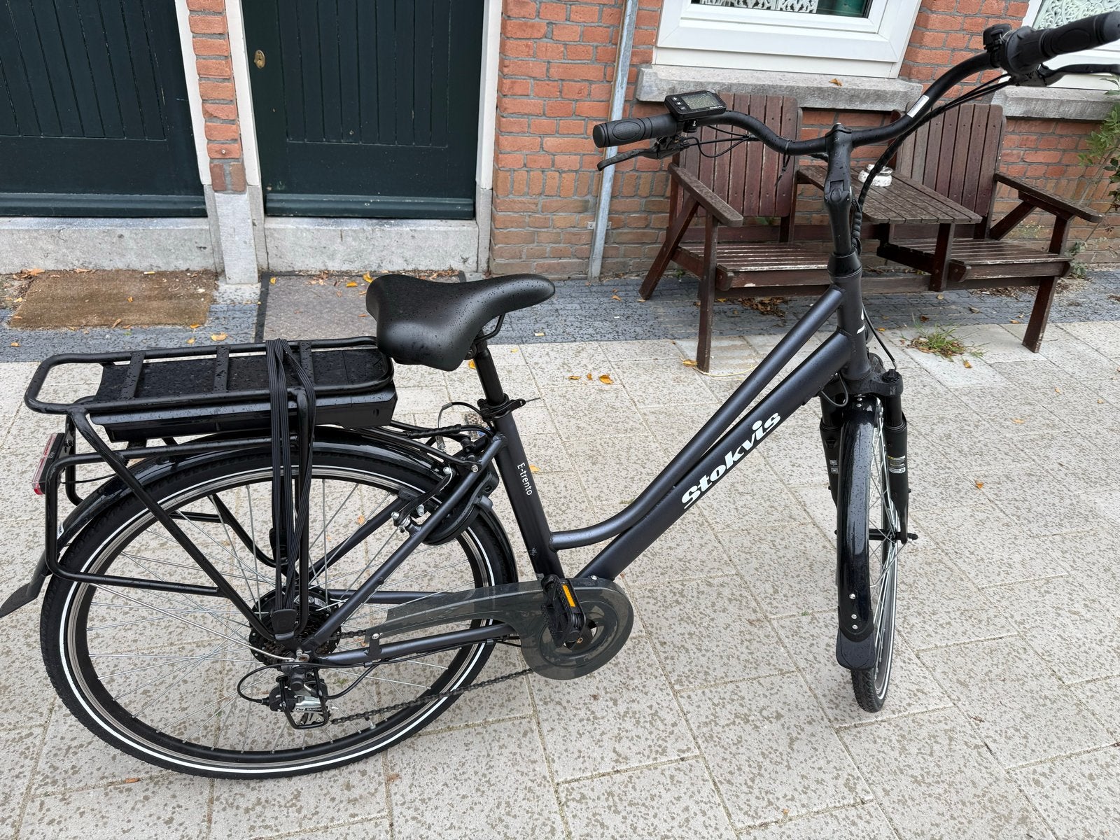 Stokvis E-Trento Deluxe 482 Wh – Slechts 64,4 km, Zo goed als nieuw, 47 tot 51 cm, 50 km per accu of meer, Ophalen