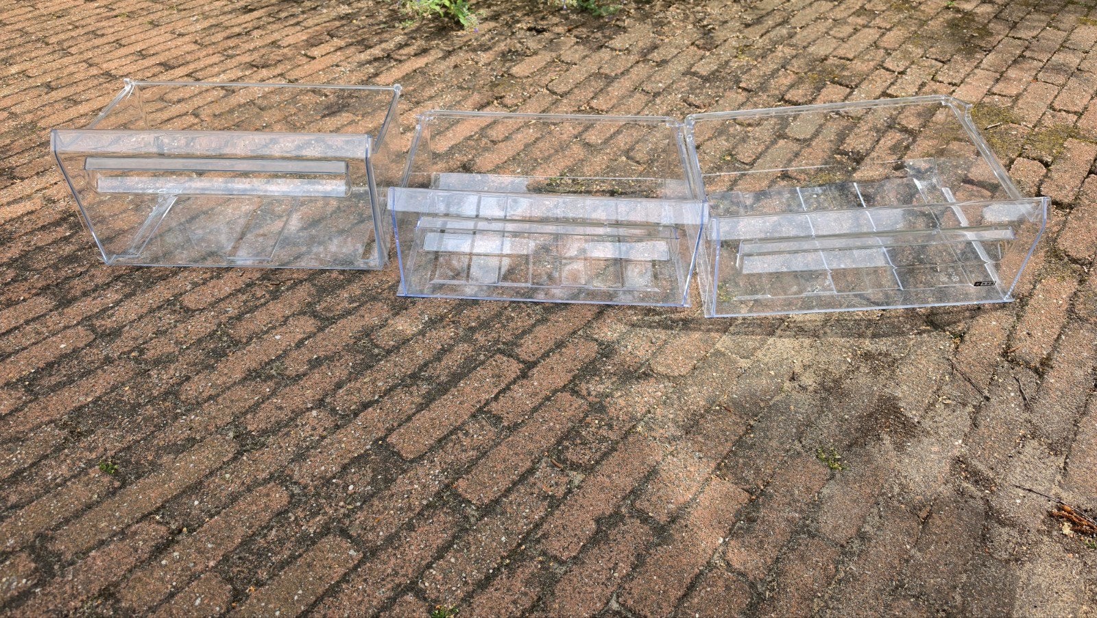Diepvries laden set van 3 stuks IKEA Häftigt (Electrolux), Witgoed en Apparatuur, Ophalen, Zo goed als nieuw, Minder dan 60 cm