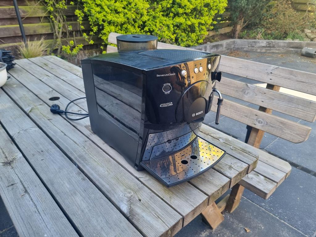 Bosch bonen koffiemachine, Witgoed en Apparatuur, Koffiezetapparaten, Ophalen, Gebruikt, Koffiemachine