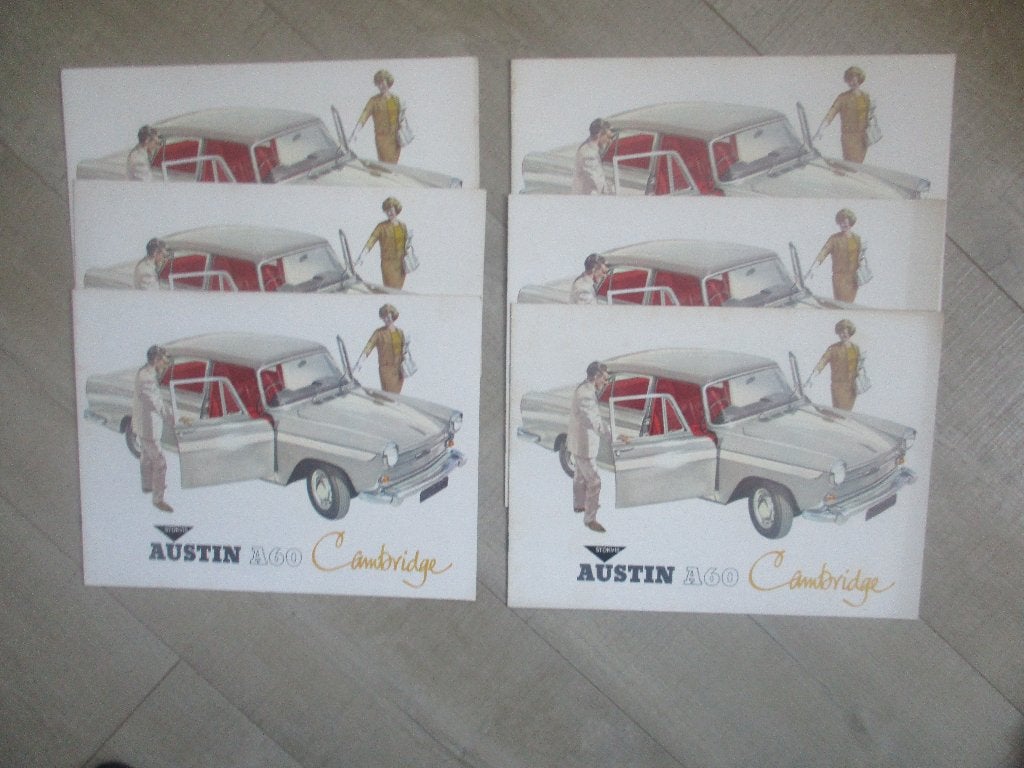 Austin A60 --  Oldtimer folders --  SALE !!, Ophalen of Verzenden, Zo goed als nieuw, Overige merken