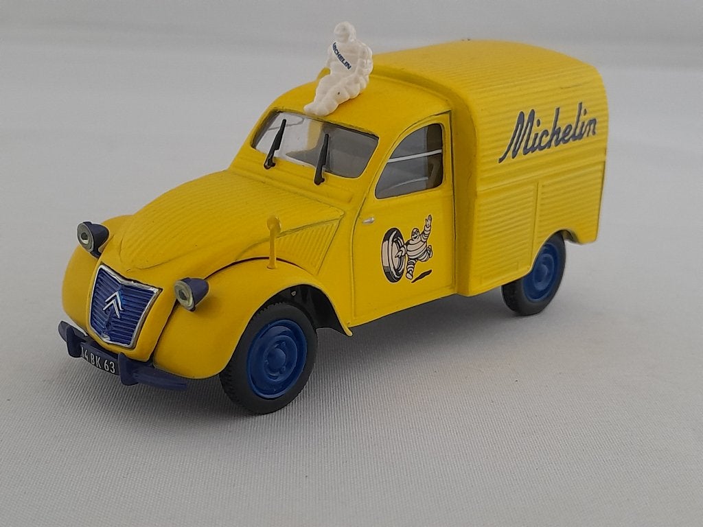 Citroën 2CV AU bestel 1:43 van Norev, Ophalen of Verzenden, Zo goed als nieuw, Auto, Norev