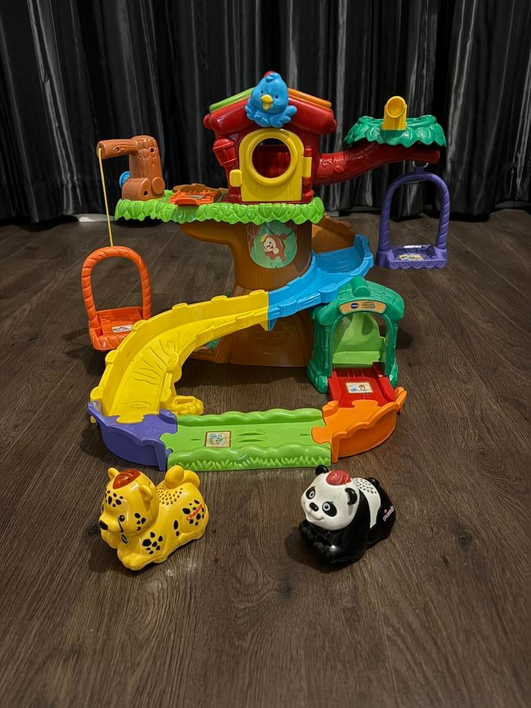 Vtech zoef zoef dieren boomhuis, Ophalen, Zo goed als nieuw, 6 maanden tot 2 jaar
