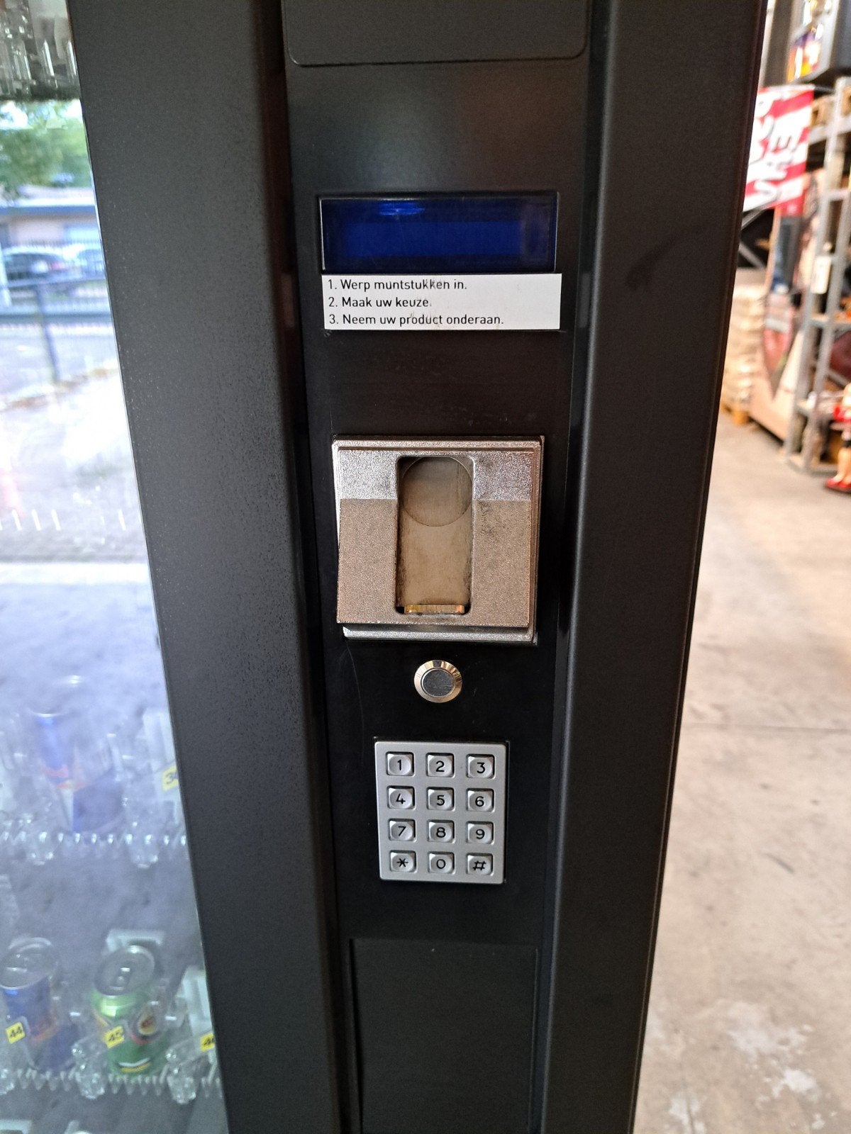 frisdrank automaat Vendo G-drink, Verzamelen, Ophalen