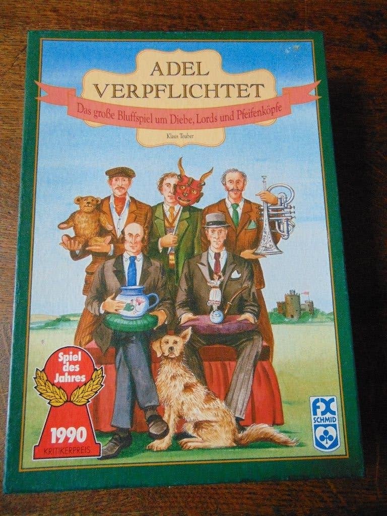 Adel Verpflichted Duits Spel van Schmidt, Een of twee spelers, Ophalen of Verzenden, Zo goed als nieuw, Schmidt
