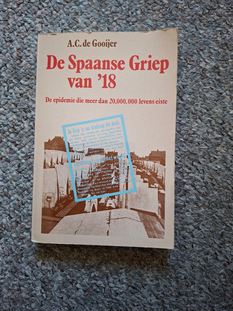 De Spaanse griep van 18, Boeken, Studieboeken en Cursussen, Gelezen, MBO, Alpha, Ophalen of Verzenden