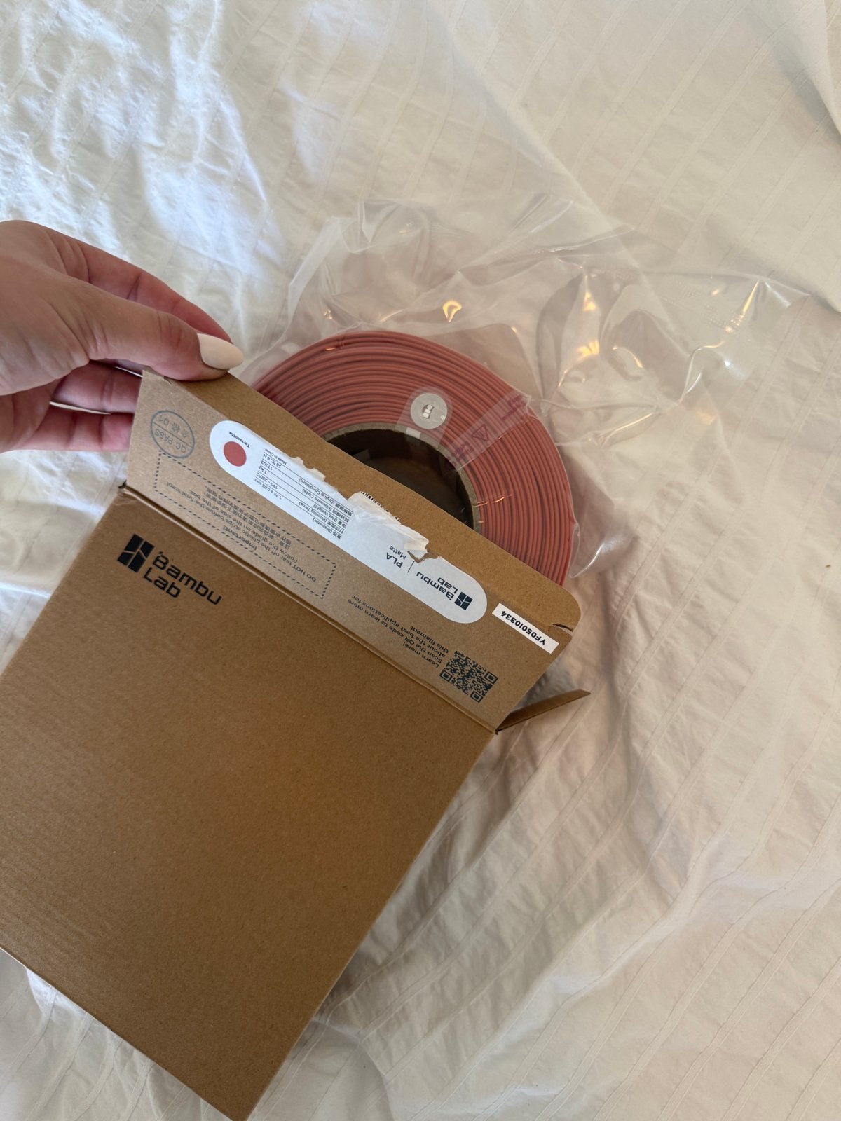 Bambu Lab PLA Matte Terracotta Filament (1 kg), Ophalen, Nieuw, Filament