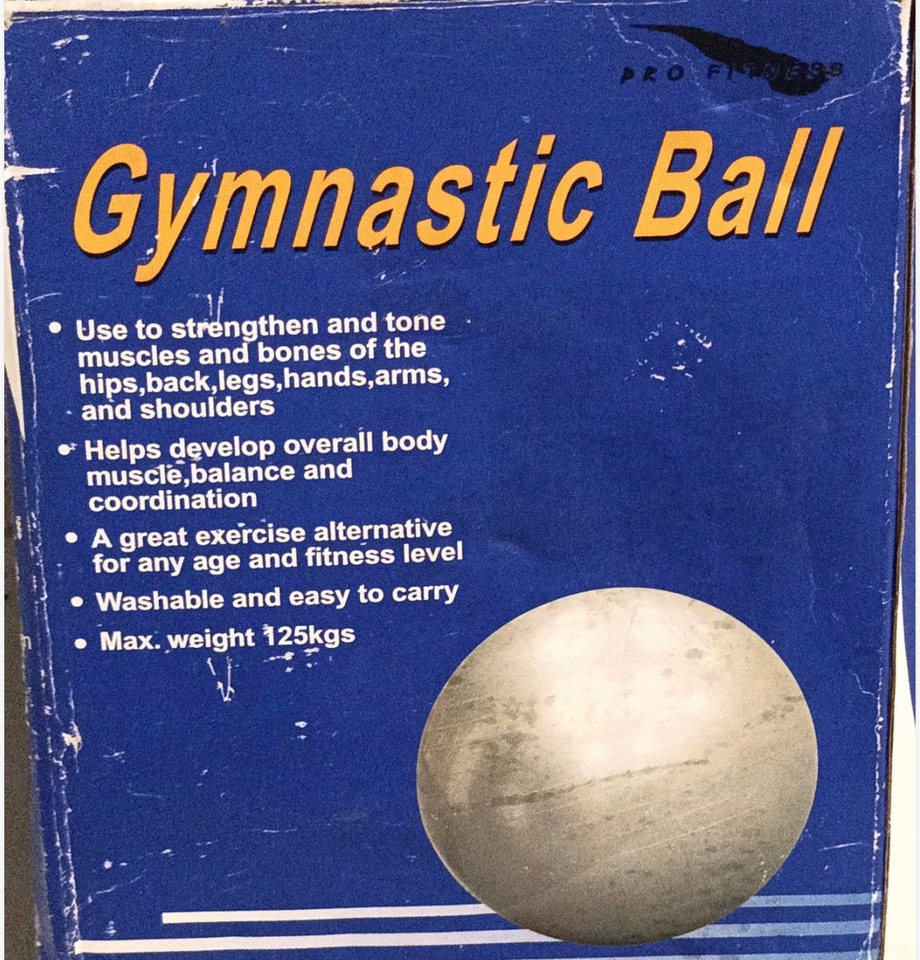 Bal, Ophalen of Verzenden, Zo goed als nieuw, Fitnessbal