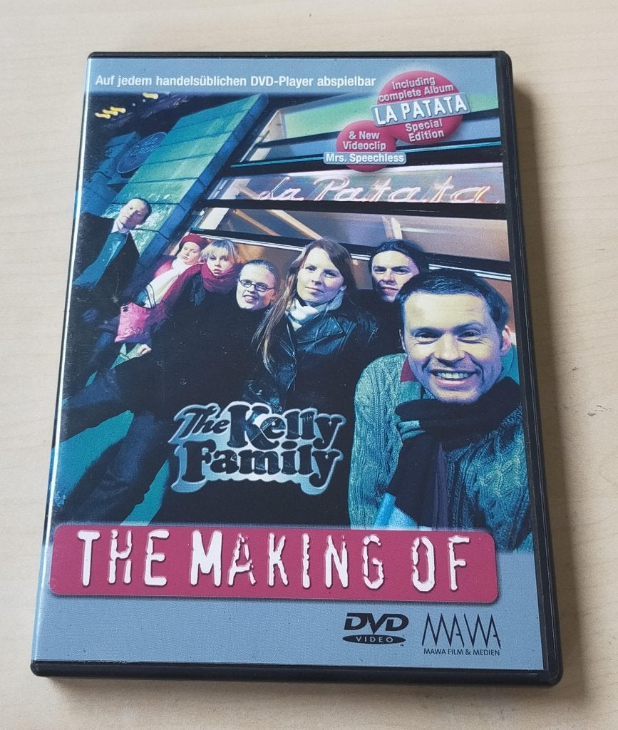 The Kelly Family - The Making Of La Patata DVD, Alle leeftijden, Ophalen of Verzenden, Gebruikt