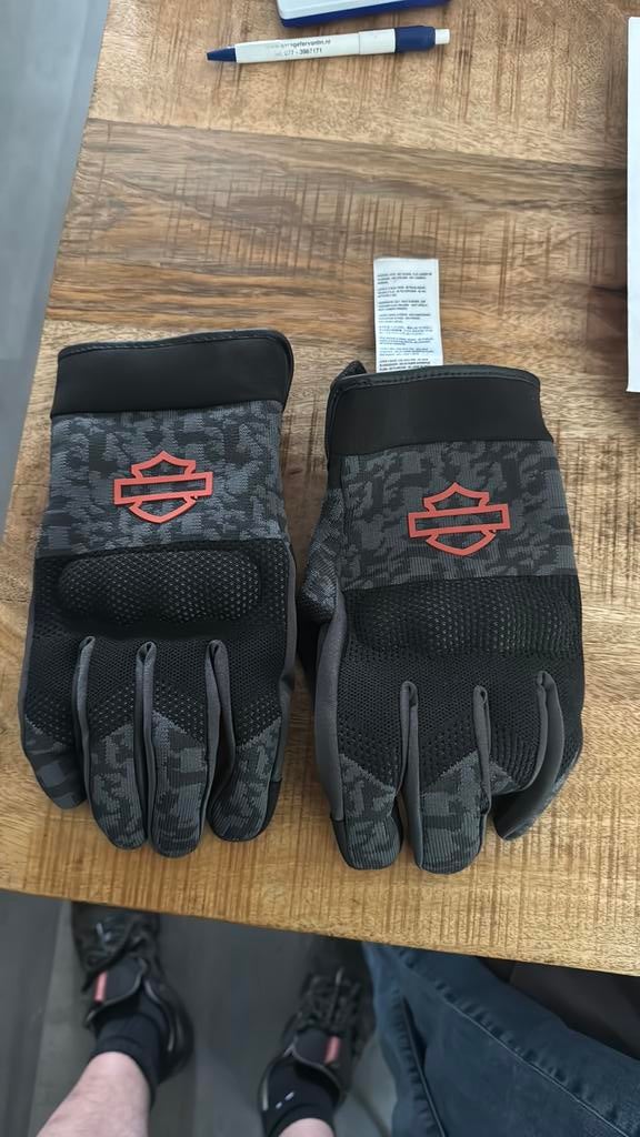 Handschoenen HD camouflage, Motoren, Kleding | Motorkleding, Ophalen of Verzenden, Tweedehands, Heren, Handschoenen