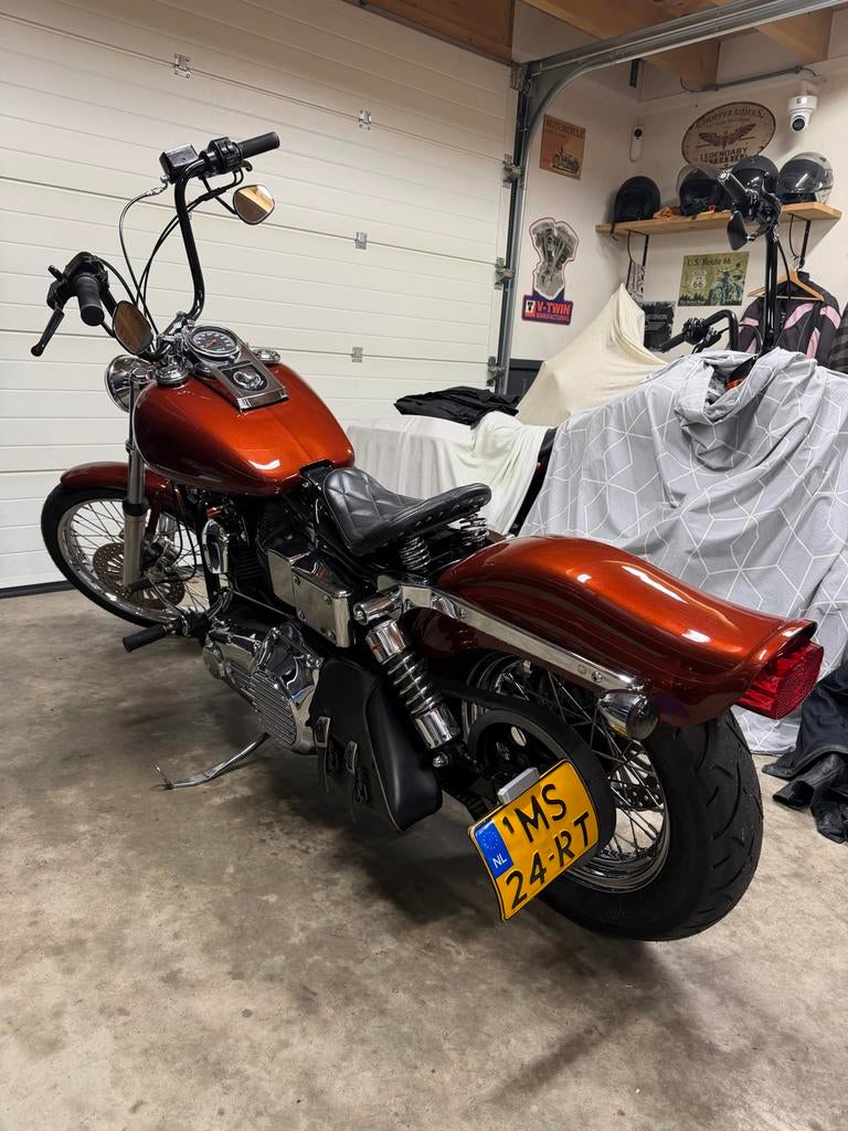 Harley-Davidson Chopper - DYNA WIDE GLIDE - EVO 1340, 2 cilinders, Gebruikt, Particulier, Meer dan 35 kW