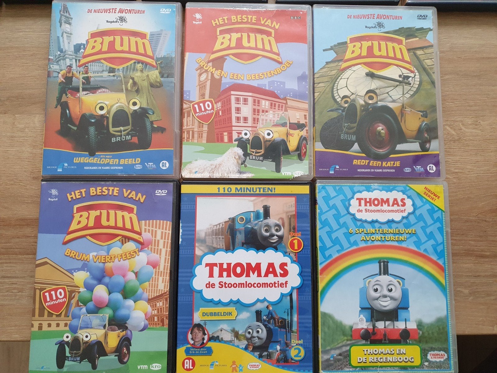 Brum en Thomas de trein, Alle leeftijden, Ophalen, Zo goed als nieuw