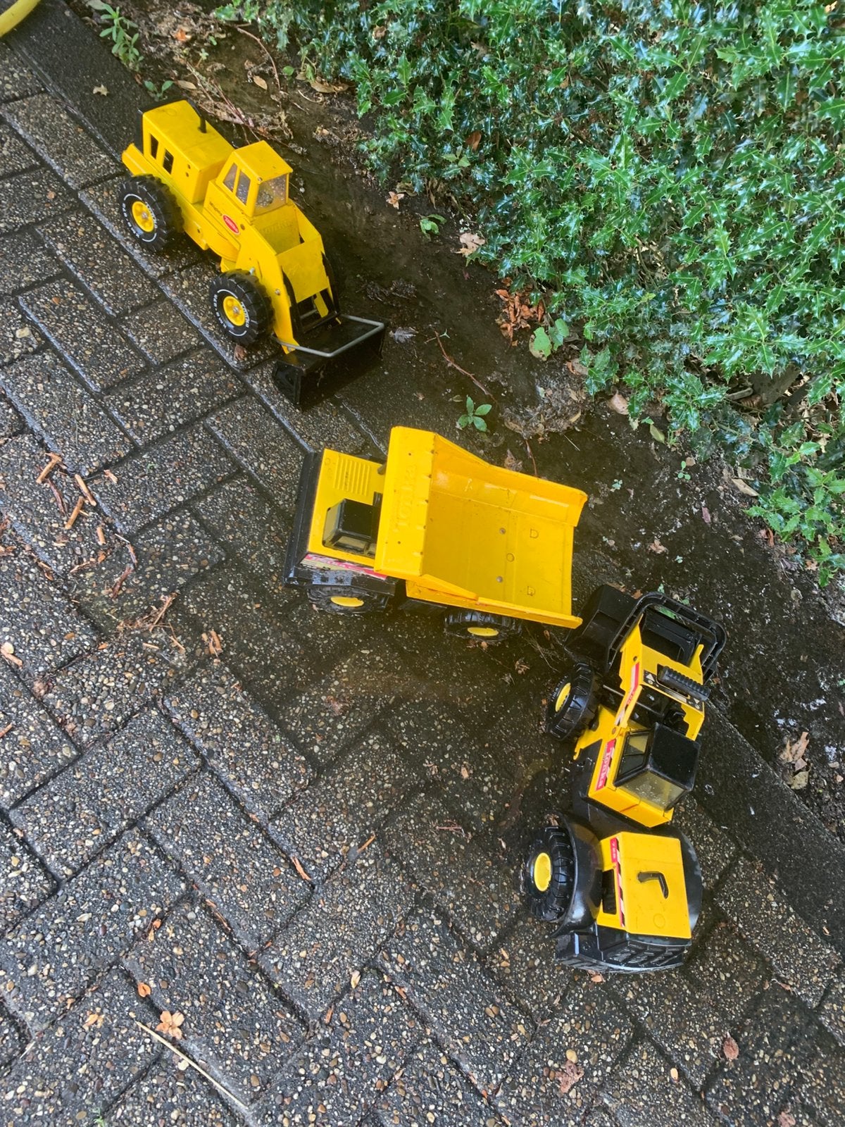 Vimtage Tonka loaders en vrachtwagen, Ophalen, Zo goed als nieuw, Overige merken