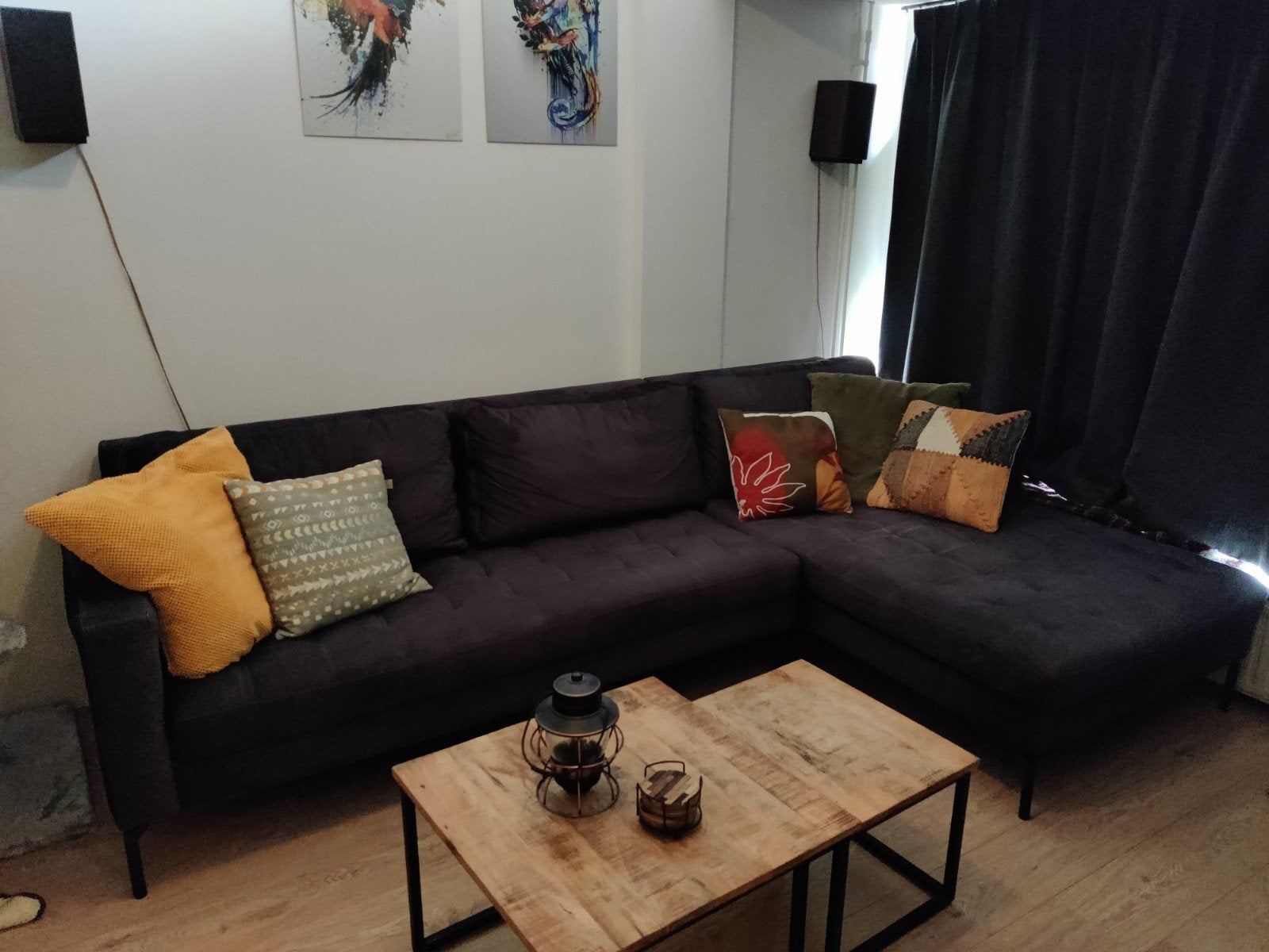 Hoek-/loungebank Hawaï, Ophalen, Gebruikt, Stof