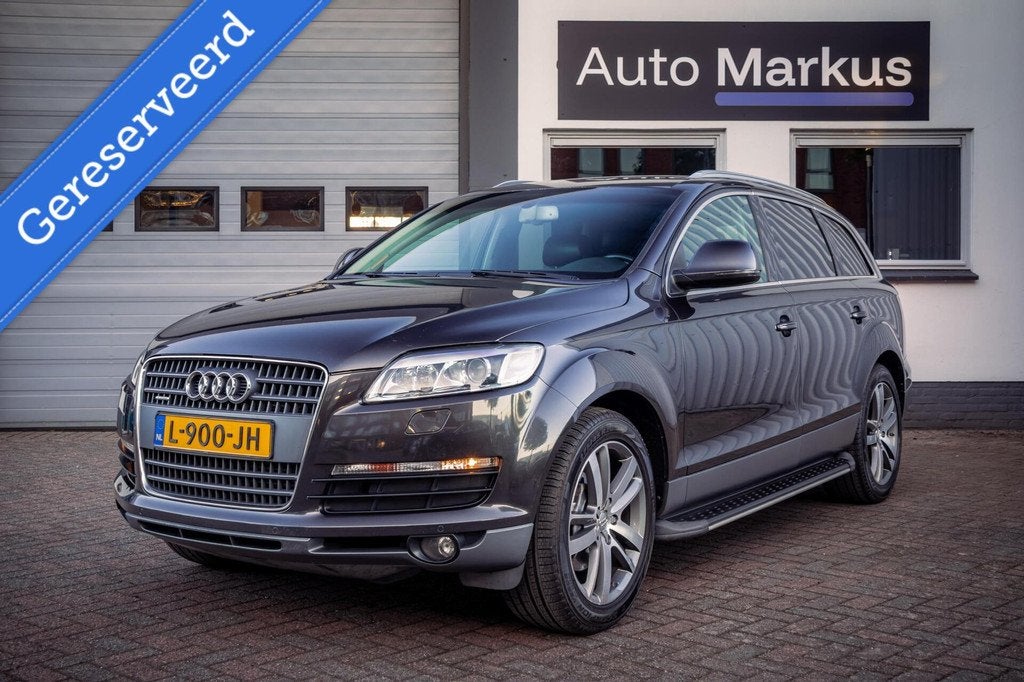 Audi Q7 4.2 FSI quattro 7-persoons|Luchtvering|Bose|Camera|K, Auto's, Audi, Automaat, Gebruikt, 8 cilinders, 7 stoelen
