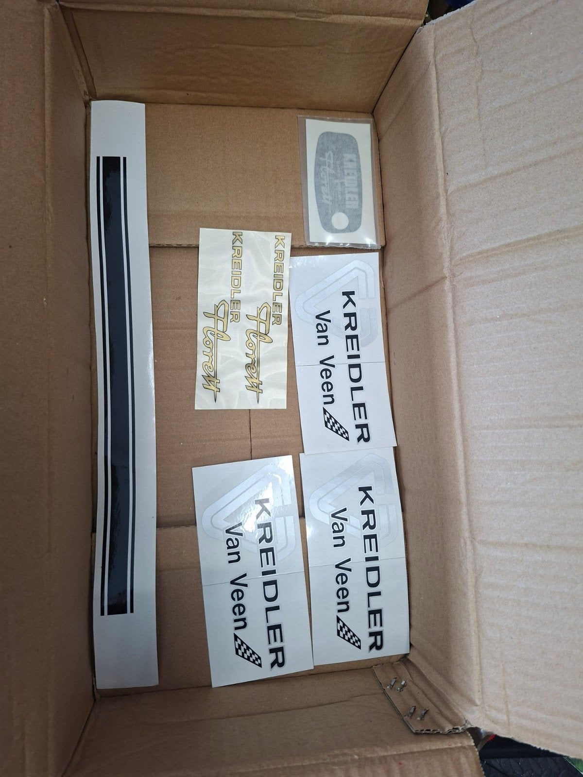 setje stickers kreidler, Ophalen of Verzenden