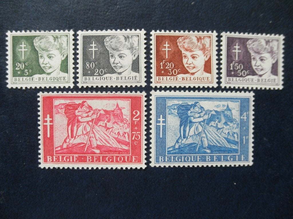 Postzegels België 1954 tbc - cw. 36,00 postfris., Ophalen of Verzenden, Postfris