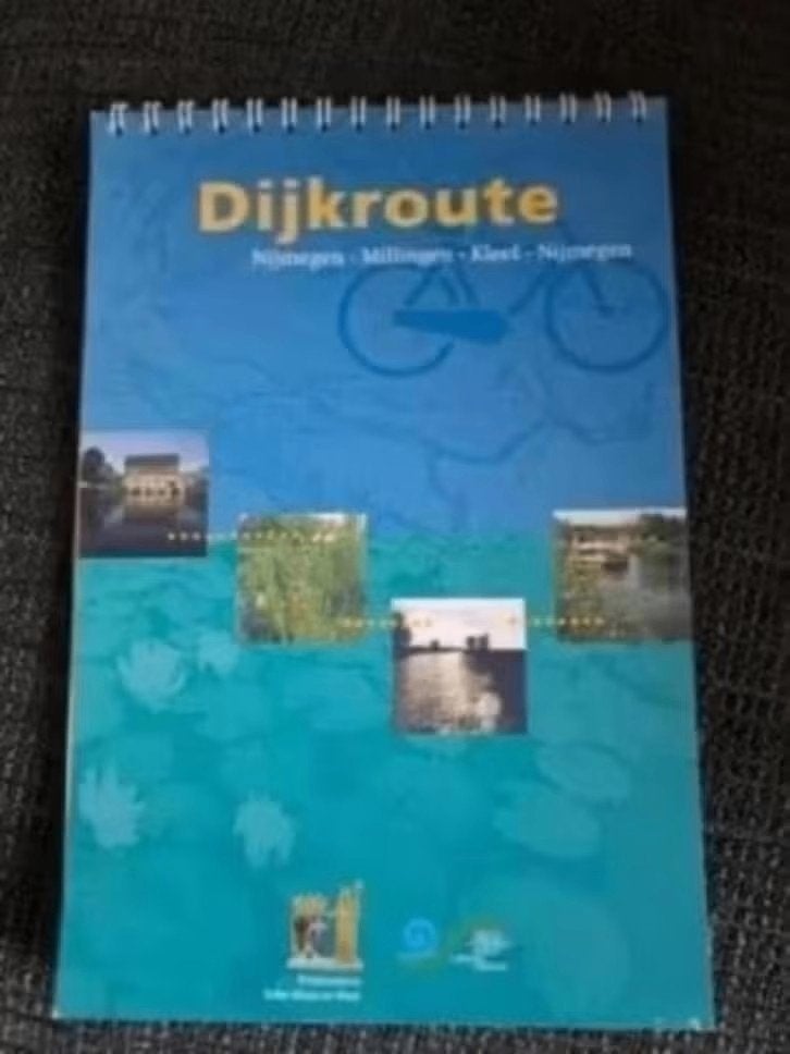 Dijkroute (fiets) - Nijmegen ~ Millingen ~ Kleef ~ Nijmegen, Ophalen of Verzenden, Zo goed als nieuw, Overige onderwerpen