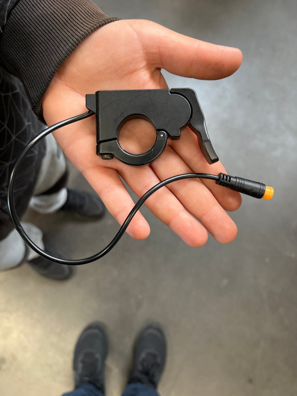 Duim gashendel voor elektrische fiets of scooter, Ophalen, Nieuw