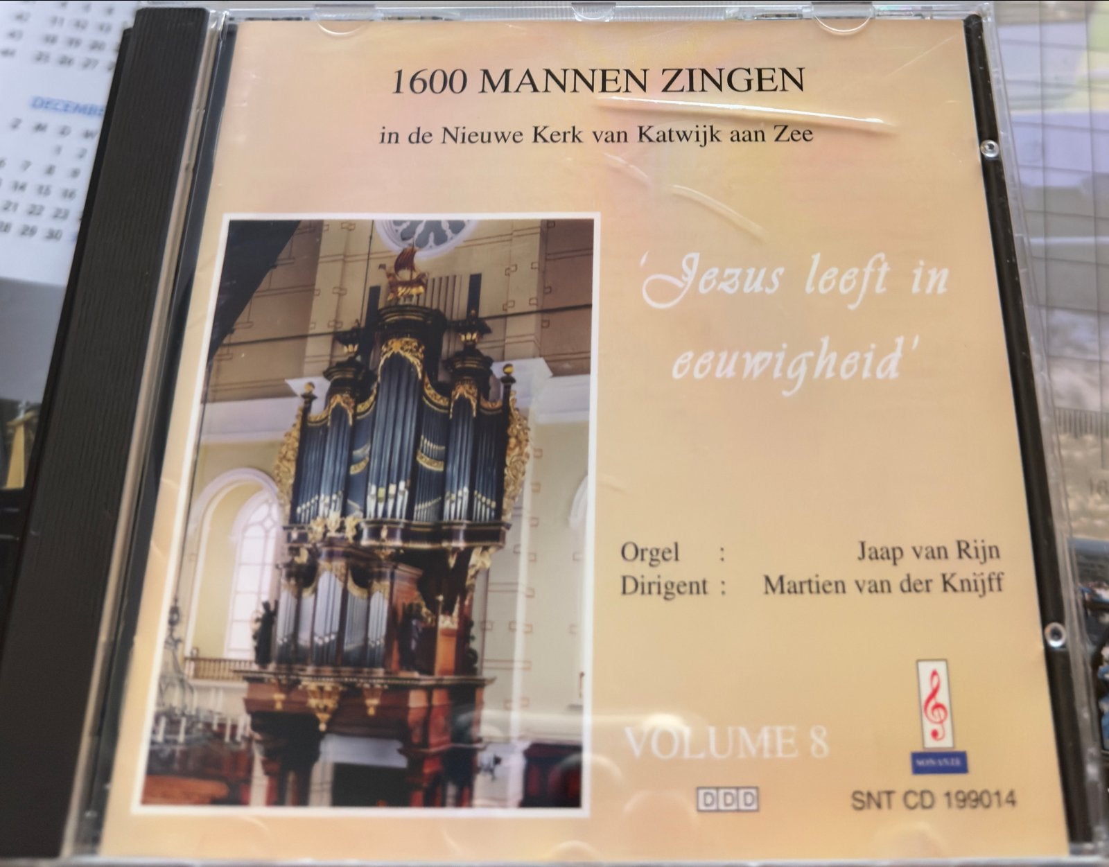 1600 Mannen Zingen - Jezus leeft in eeuwigheid (Volume 8), Gebruikt, Overige componisten, Modernisme tot heden, Ophalen of Verzenden