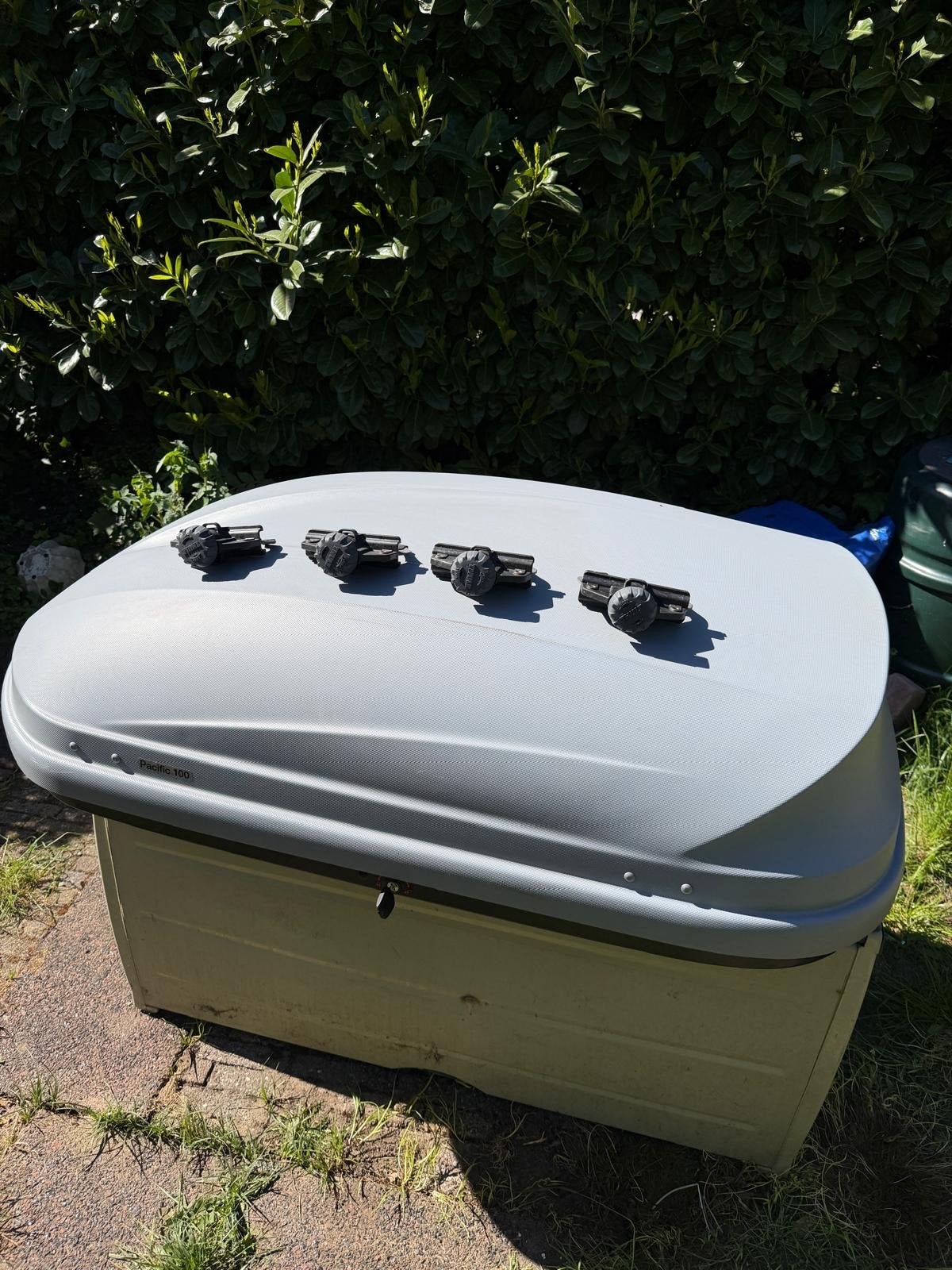 Thule Pacific 100 Dakkoffer - Ruime en Stevige Bagagebox, Auto diversen, Ophalen, Gebruikt