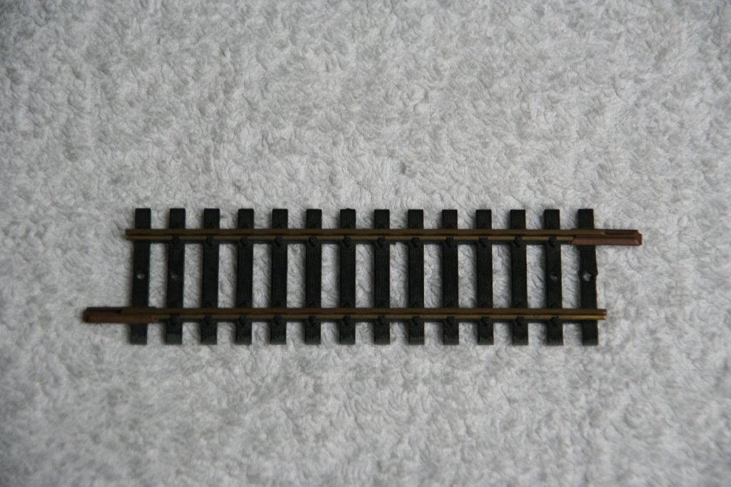 Fleischmann HO 6002 rechte rails 102 mm (17), Gelijkstroom, Fleischmann, Rails, Ophalen of Verzenden