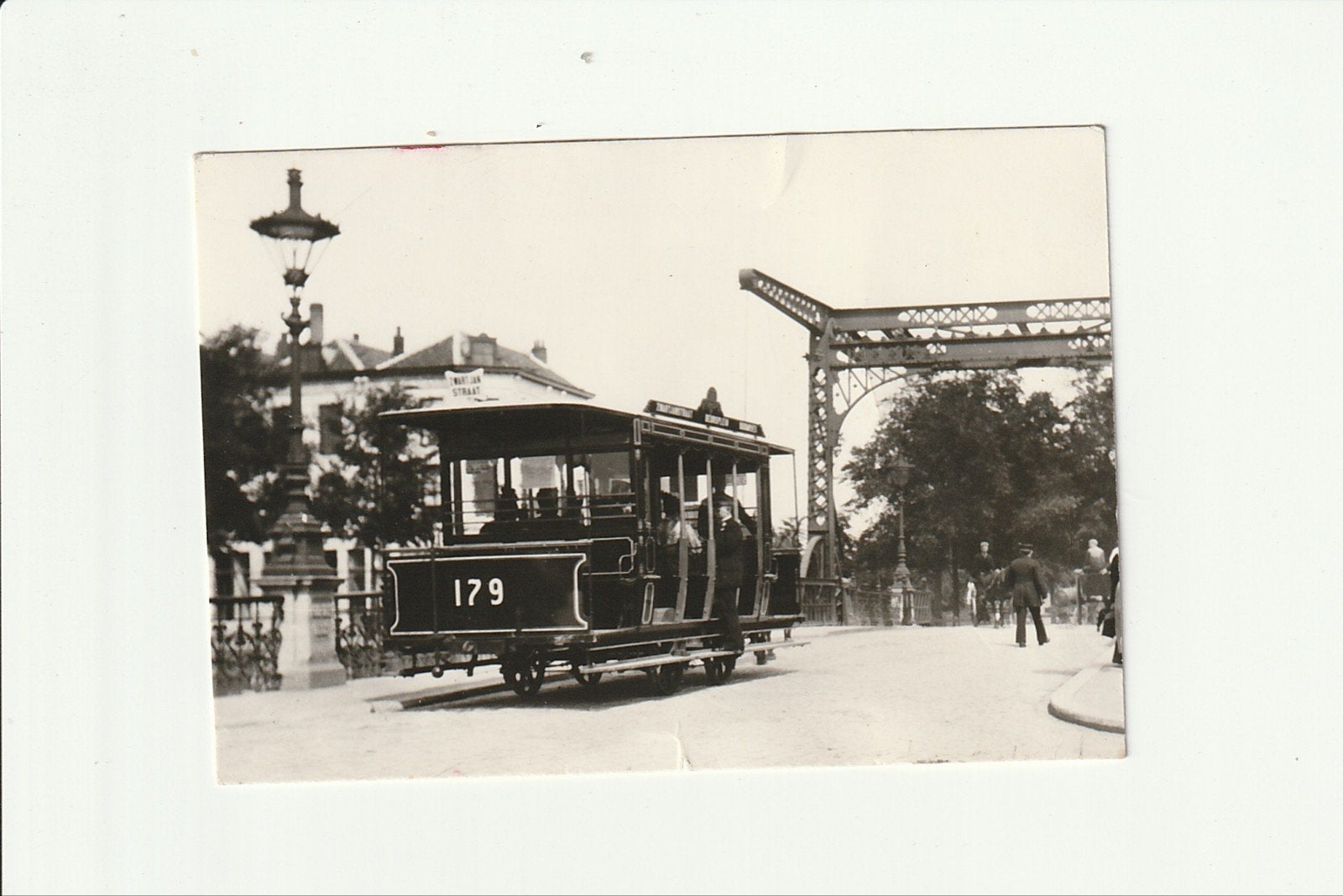 ROTTERDAM EN Z'N TRAM 265 NOORDERBRUG OPEN PAARDETRAM RYTUIG, Foto, Ophalen of Verzenden, Zo goed als nieuw, Voor 1940