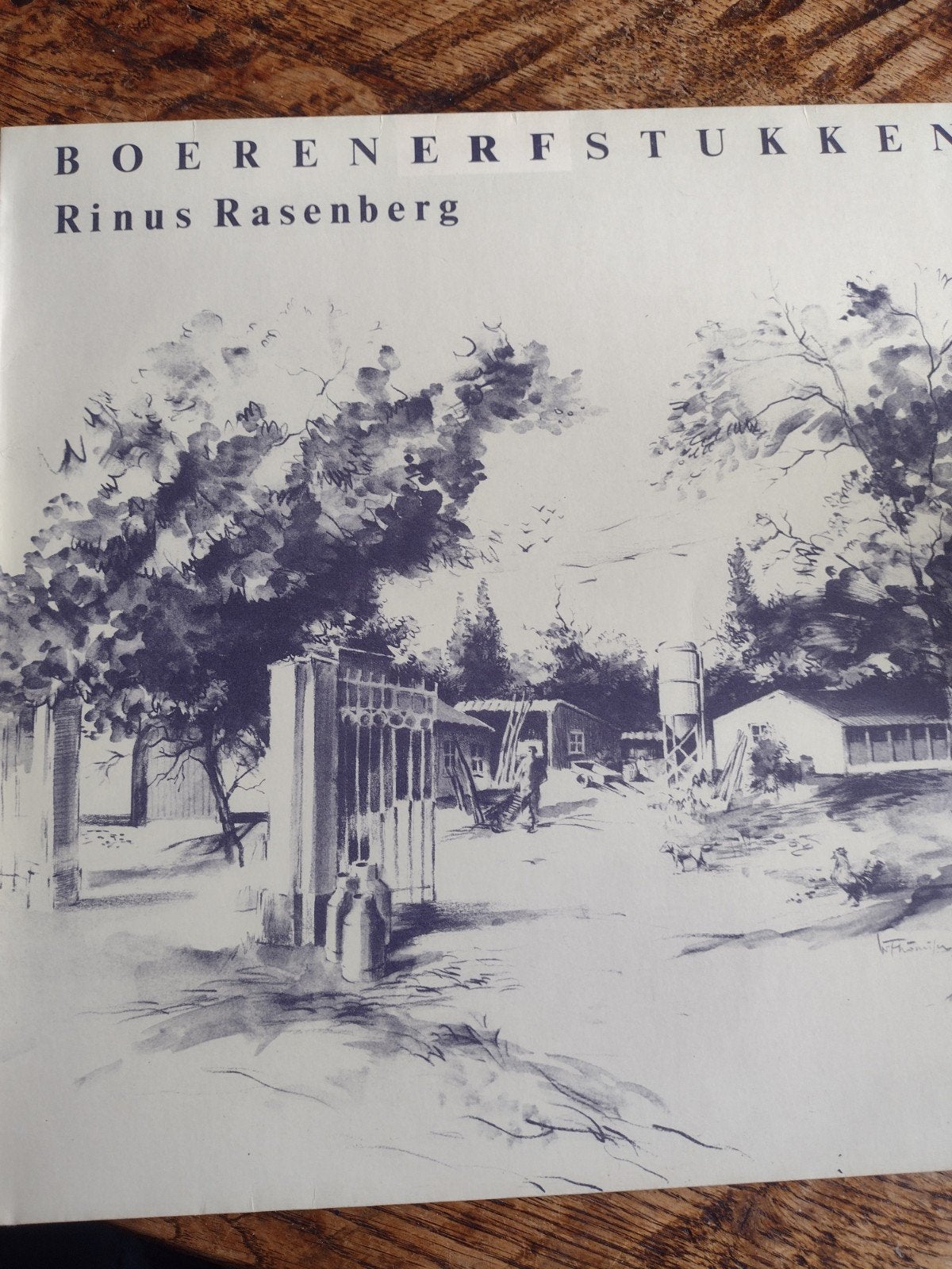 LP Boeren Erfstukken - Rinus Rasenberg, LP, Gebruikt, Ophalen of Verzenden, 12 inch