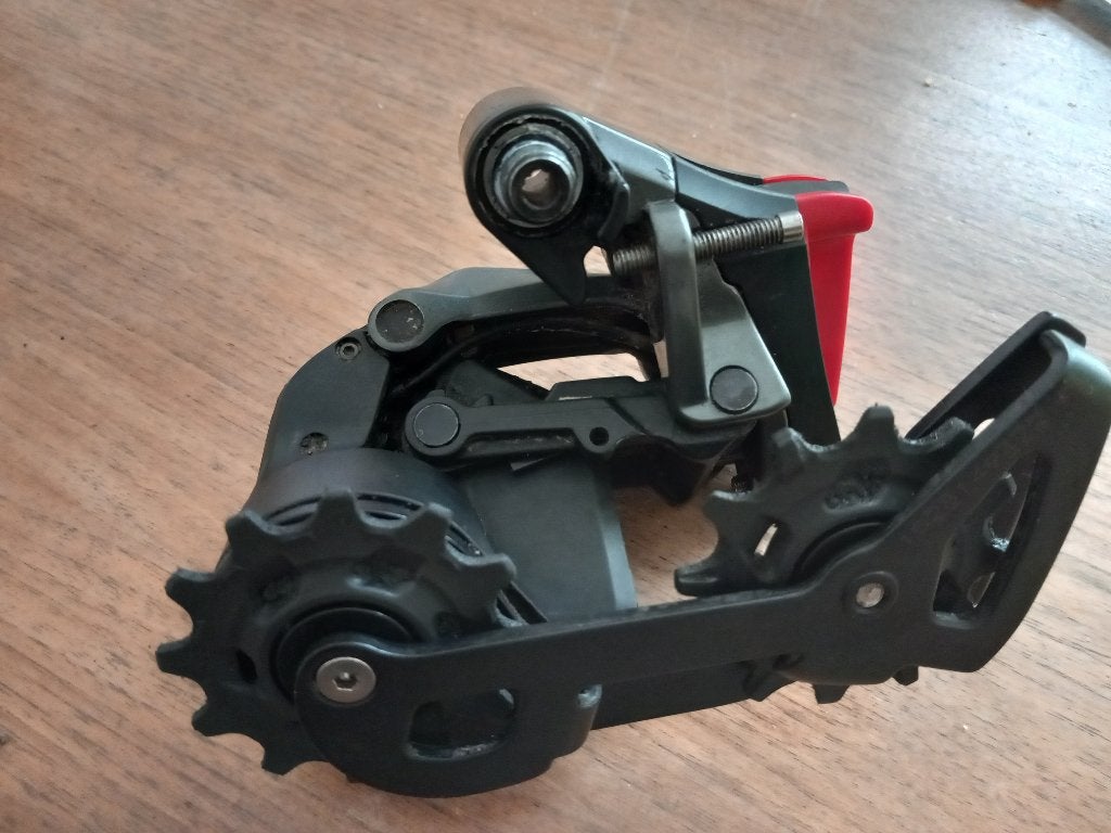 sram rival axs derailleur 12 speed, Ophalen of Verzenden, Zo goed als nieuw, Derailleur of Ketting, SRAM