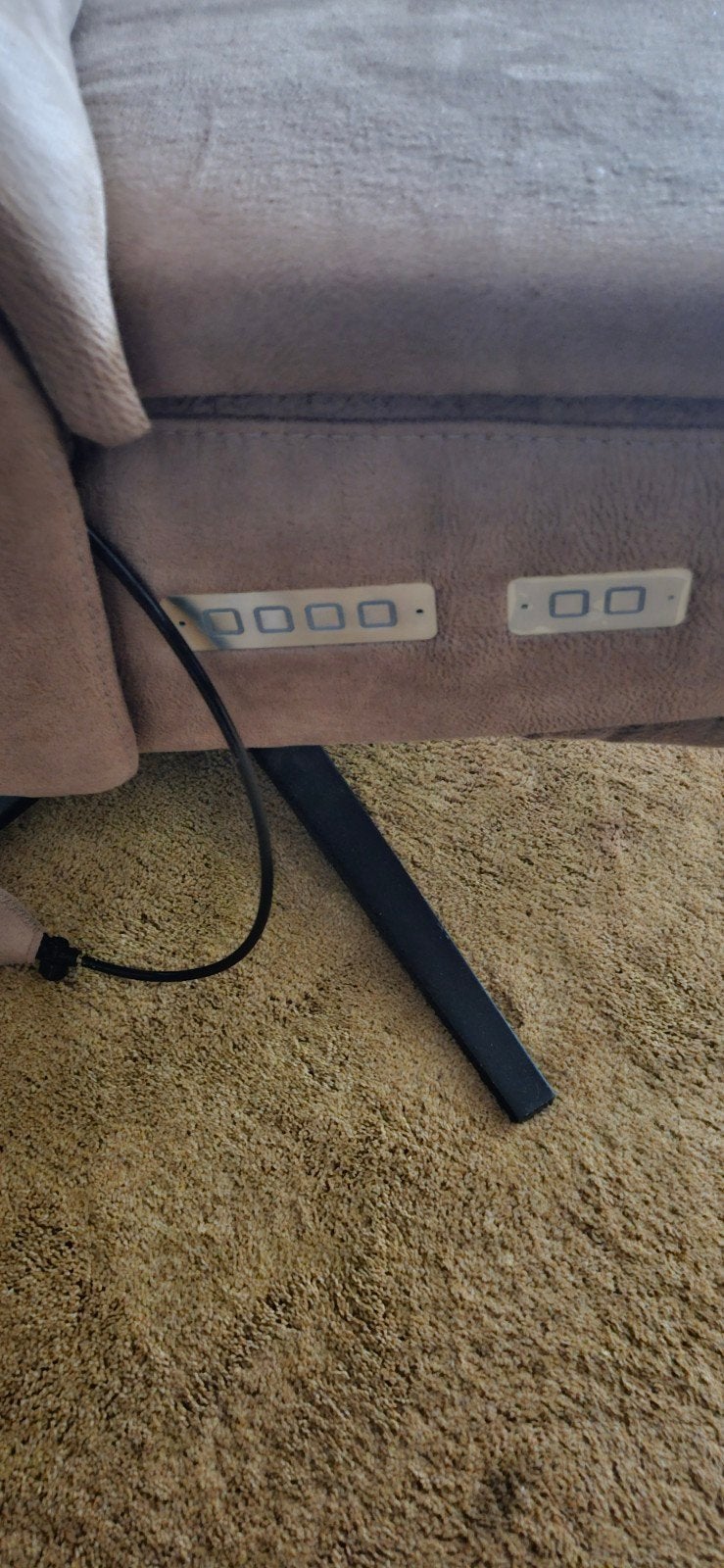 Relaxfauteuil leder prominent M, Ophalen, Overige kleuren, Leer, Zo goed als nieuw