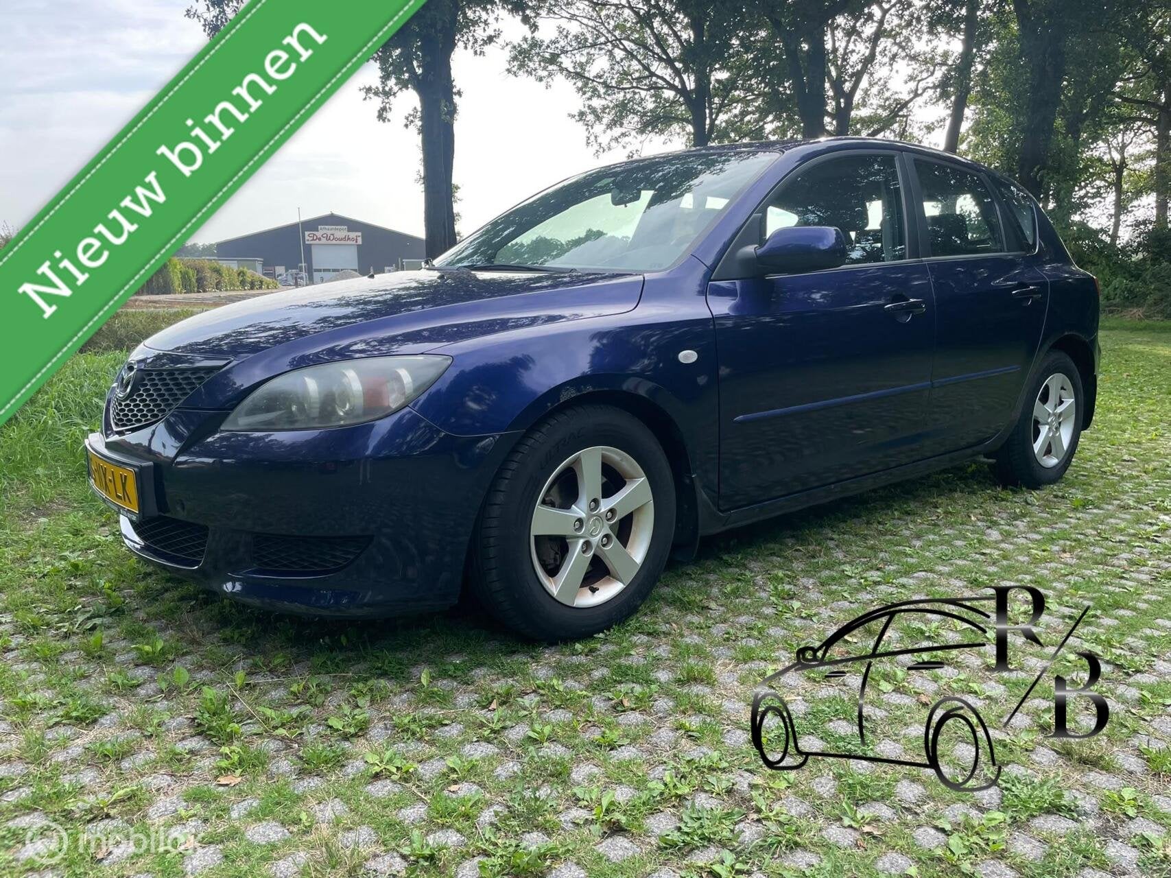 Mazda 3 1.4 S-VT Exclusive EXPORTKOOPJE AC CRUISE, Auto's, Voorwielaandrijving, Gebruikt, 4 cilinders, Blauw