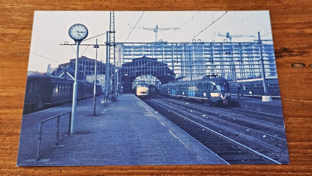 Foto TREIN NS Nederlandse Spoorwegen Mat 54 Mat 46, Verzenden, Gebruikt, Trein, Overige typen