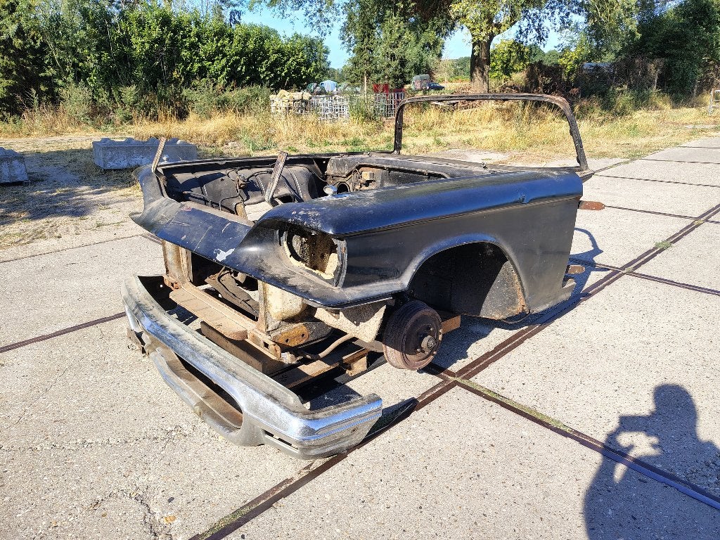Voorkop Ford Thunderbird (1958-1960), Ophalen, Ford