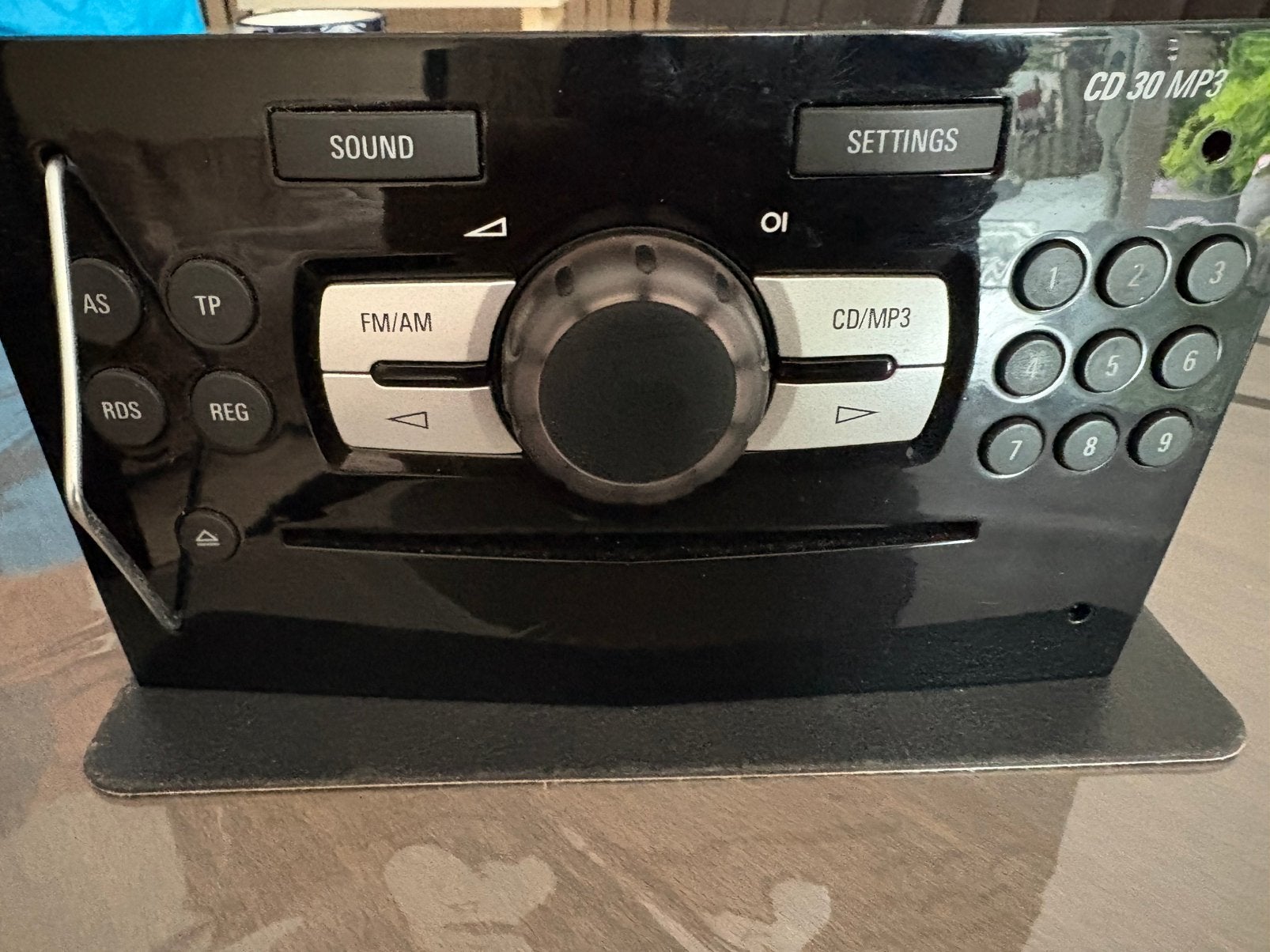 Opel CD 30 MP3 Autoradio - Delphi Grundig, Auto diversen, Ophalen of Verzenden, Gebruikt