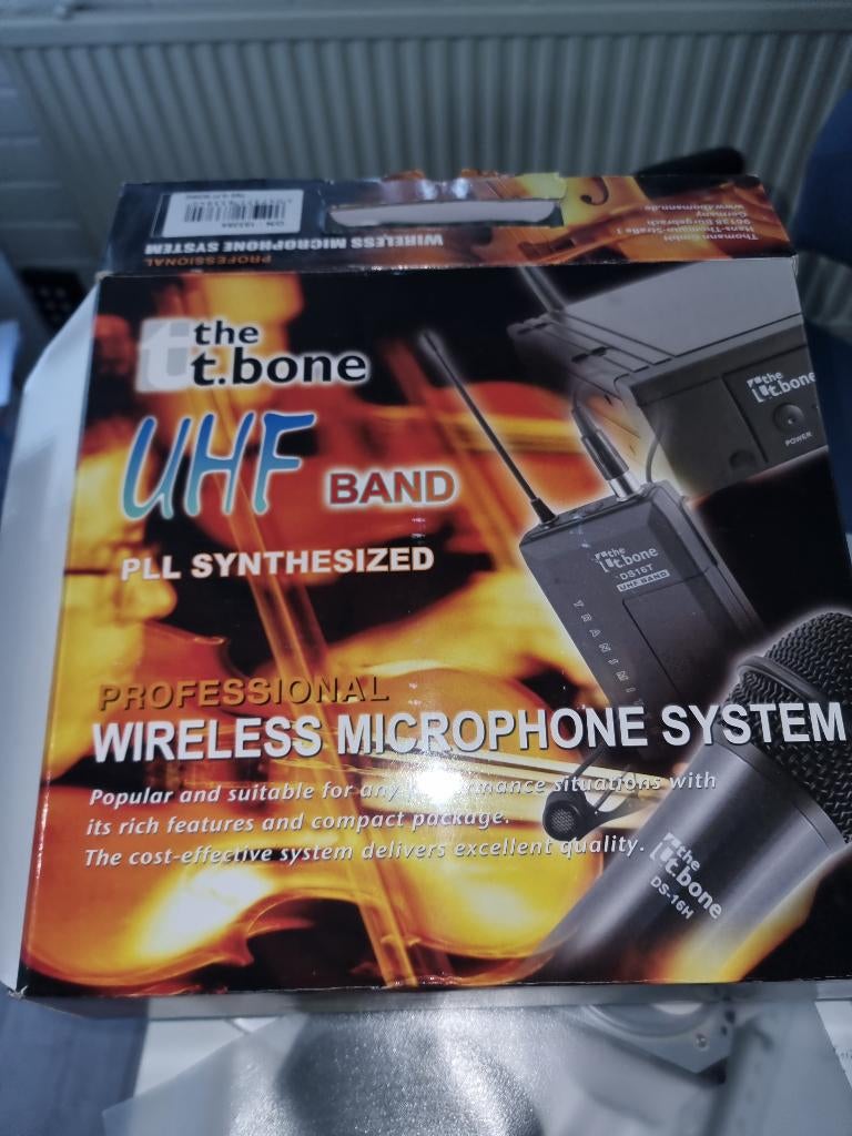 T.bone TWS 16P draadloos microfoon systeem, Muziek en Instrumenten, Microfoons, Ophalen of Verzenden, Nieuw, Overige typen, Draadloos