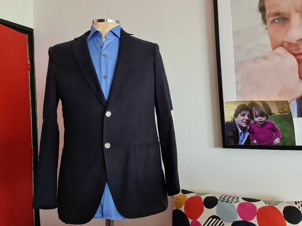 Suitsupply Colbert super pasvorm met stuk elleboog L 94, Kleding | Heren, Kostuums en Colberts, Nieuw, Overige maten, Suitsupply