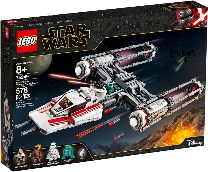 Lego Star Wars 75249 Resistance Y-Wing Starfighter, Kinderen en Baby's, Speelgoed | Duplo en Lego, Nieuw, Lego, Complete set, Compleet