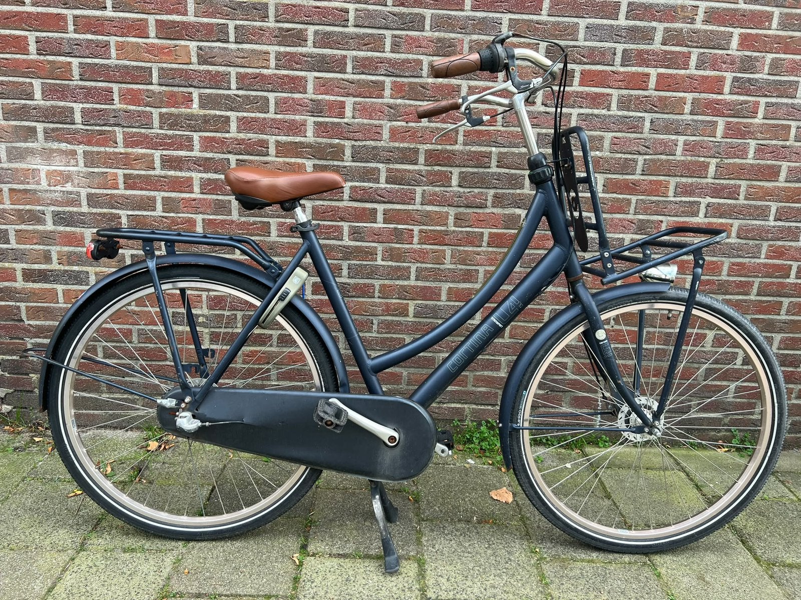 Cortina u4 28 inch damesfiets 3 versnelling, Terugtraprem, Versnellingen, 56 cm of meer, Zo goed als nieuw